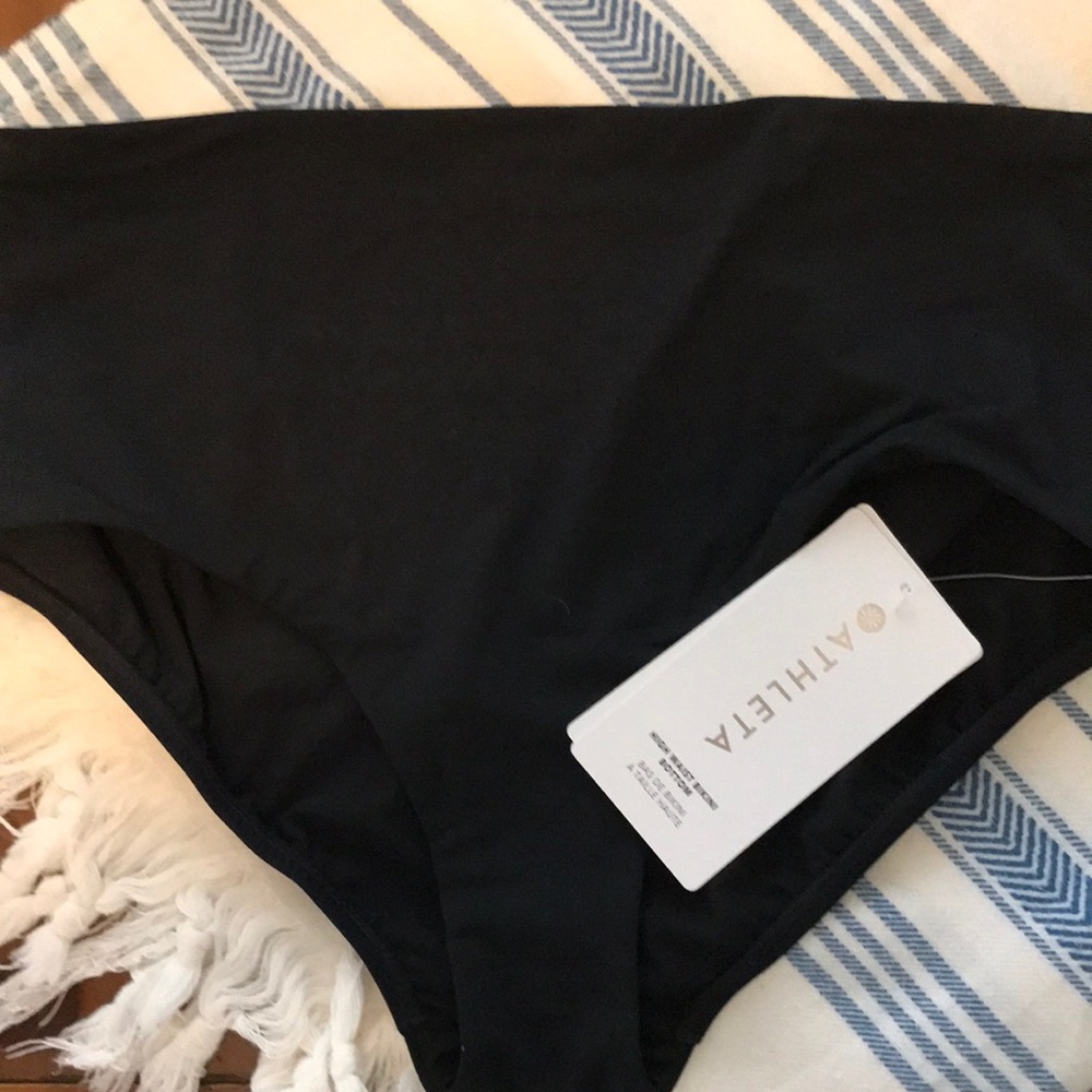 High waist with a little support bikini bottom.